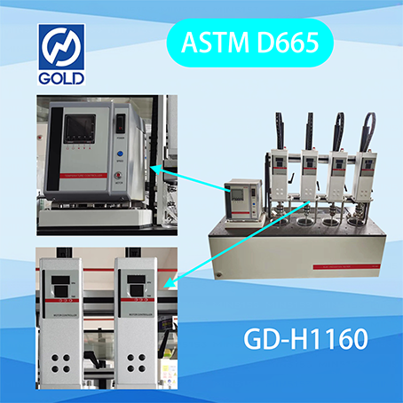 Analizadores de características de prevención de óxido ASTM D665