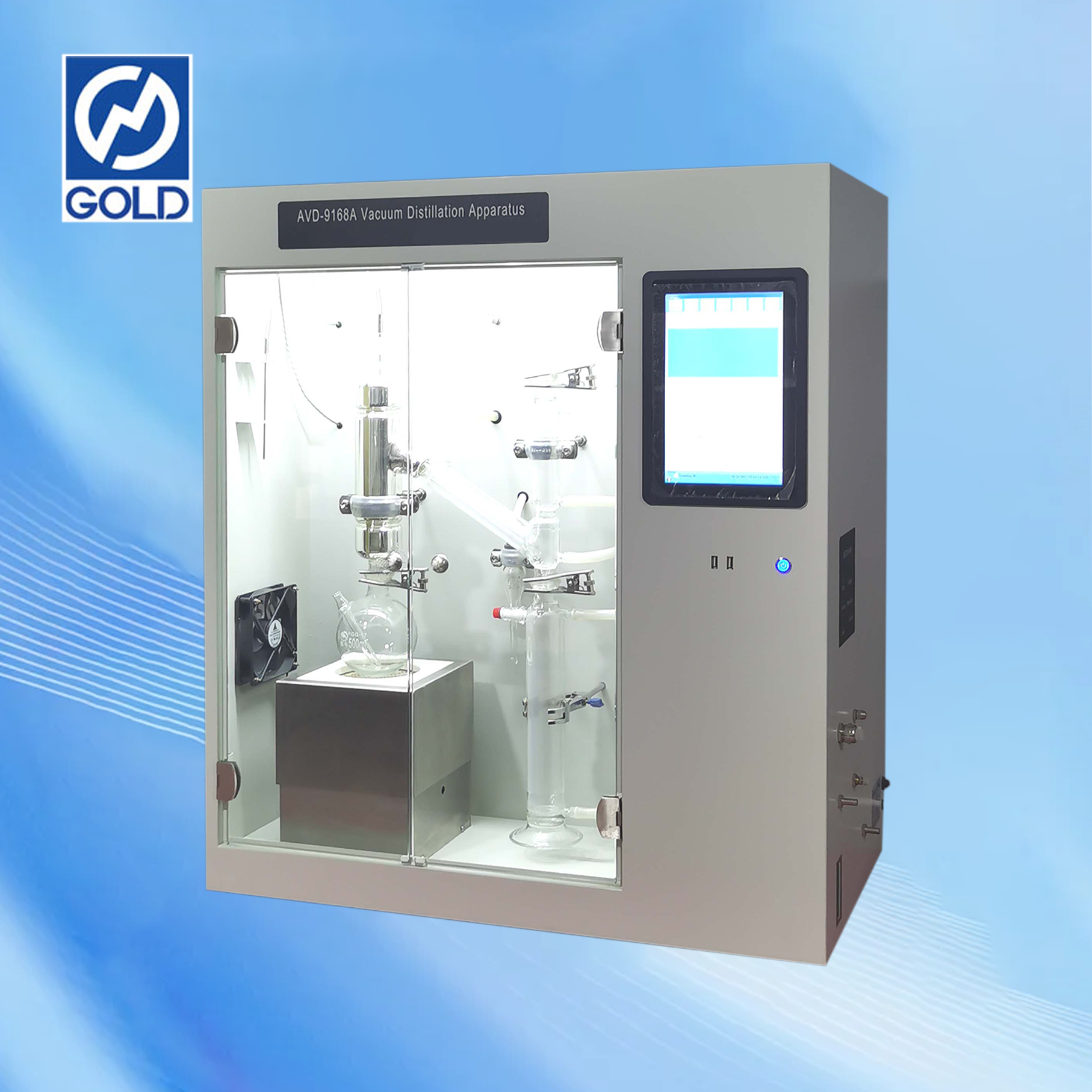 GD-9168A Aparato de destilación de vacío automático-0