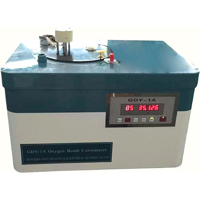GDY-1A ASTM D240 Laboratorio Valor calorífico de análisis de carbón Calorímetro de la bomba de oxígeno