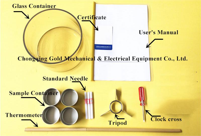 Dispositivo de prueba de penetraci&oacute;n de asfalto