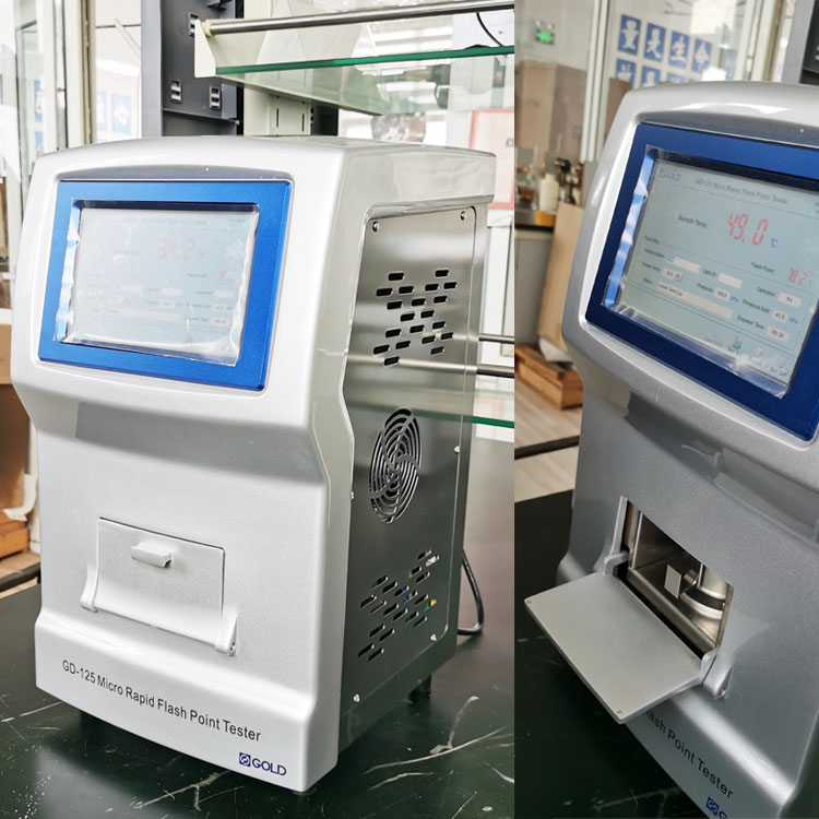 Probador de copa cerrada continuamente