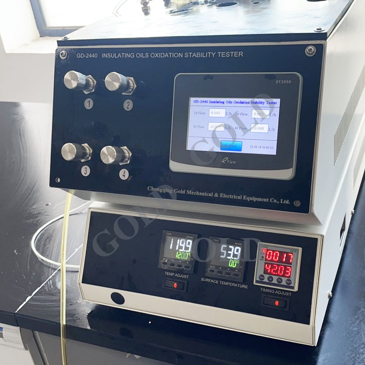 Aparato de prueba de estabilidad de oxidaci&oacute;n