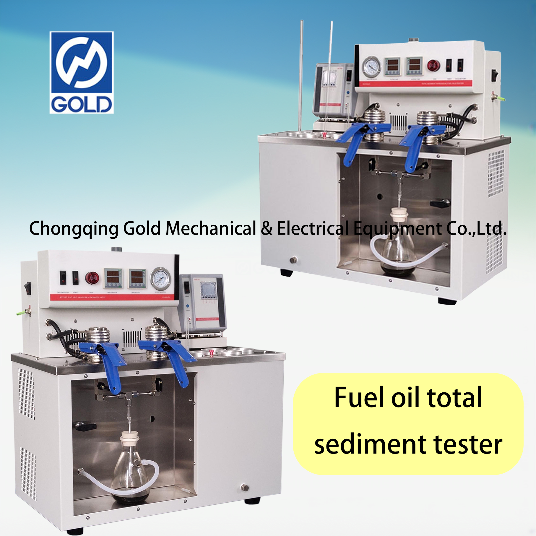 Tester de sedimentos totales de combustible