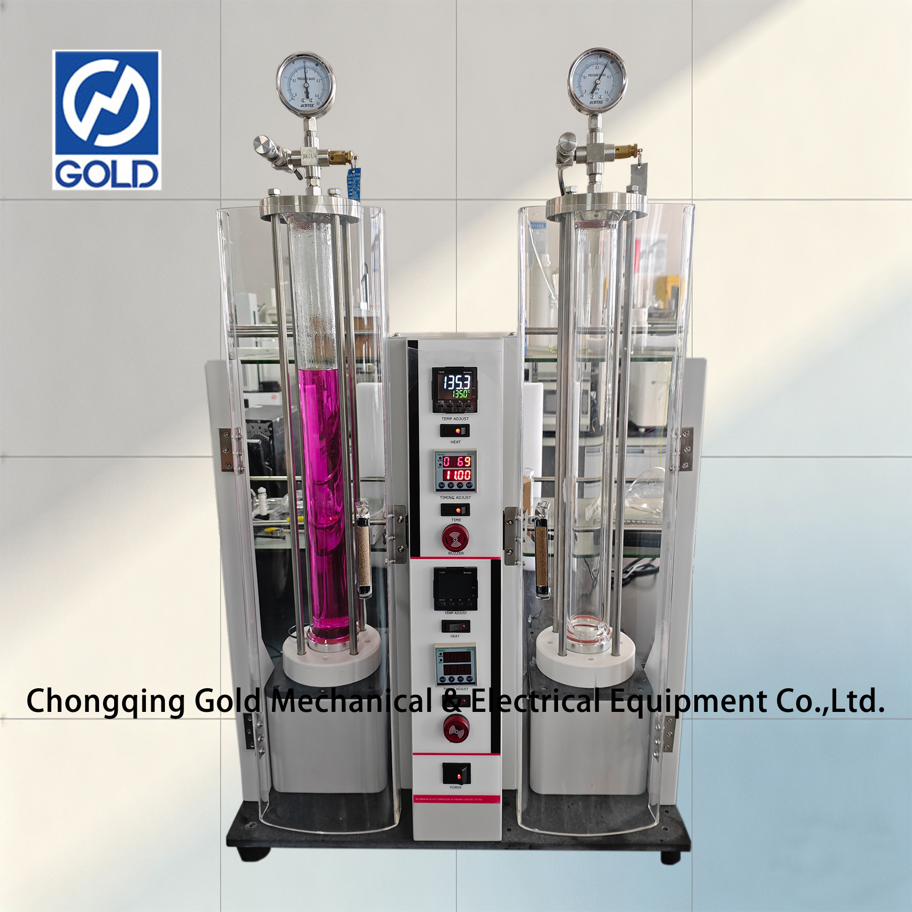 Probador de corrosión de aleación de aluminio ASTM D4340 para refrigerante de motor