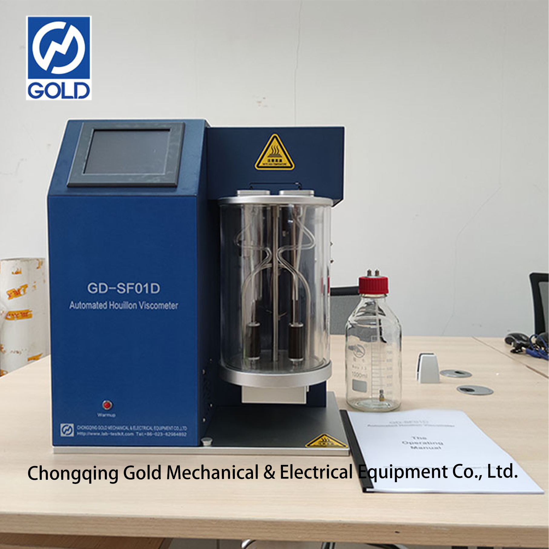 Aparato de viscos&iacute;metro cinem&aacute;tico