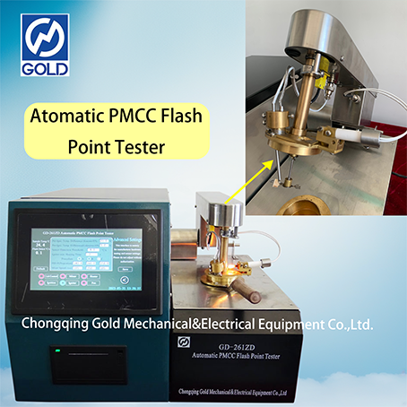ASTM D93 Tester de punto de flash PMCC atomático