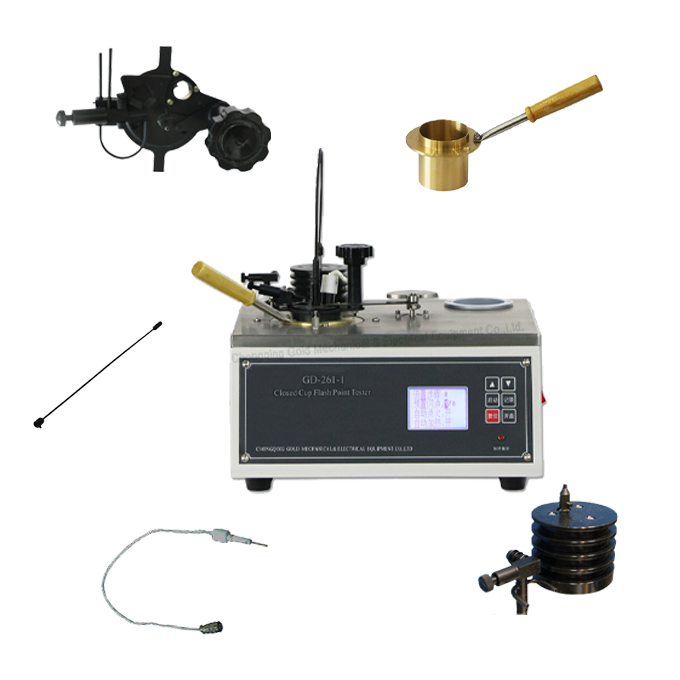 Probador de punto de flash de taza cerrada