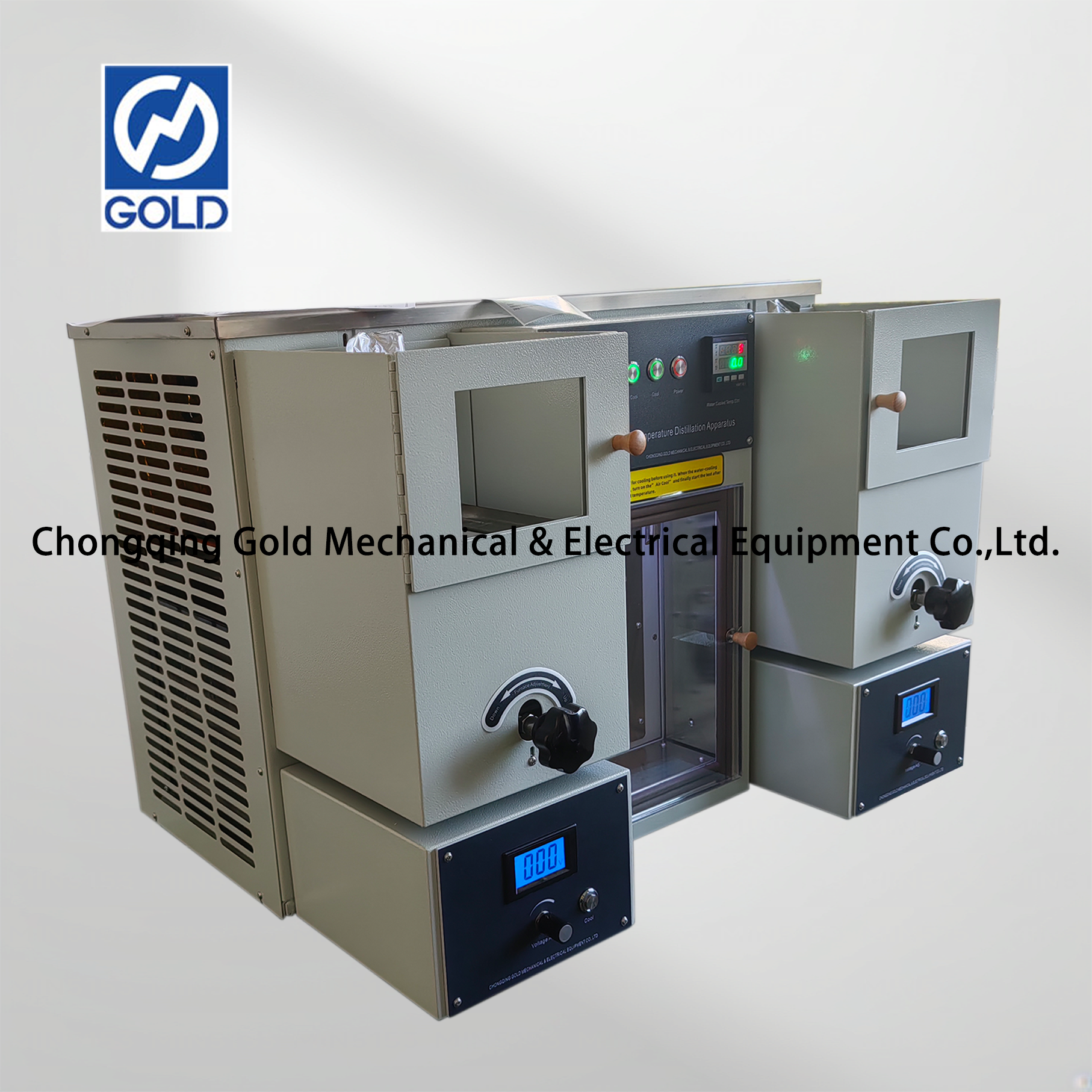 Probador de destilación de tubo dual de baja temperatura ASTM D86