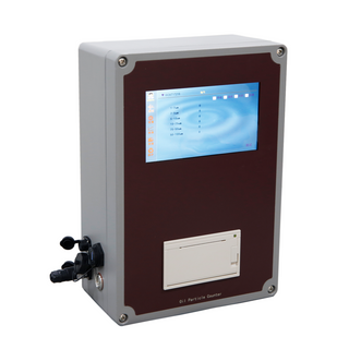 Contador de partículas líquidas en línea mediante el método de oscurecimiento de la luz ISO4406