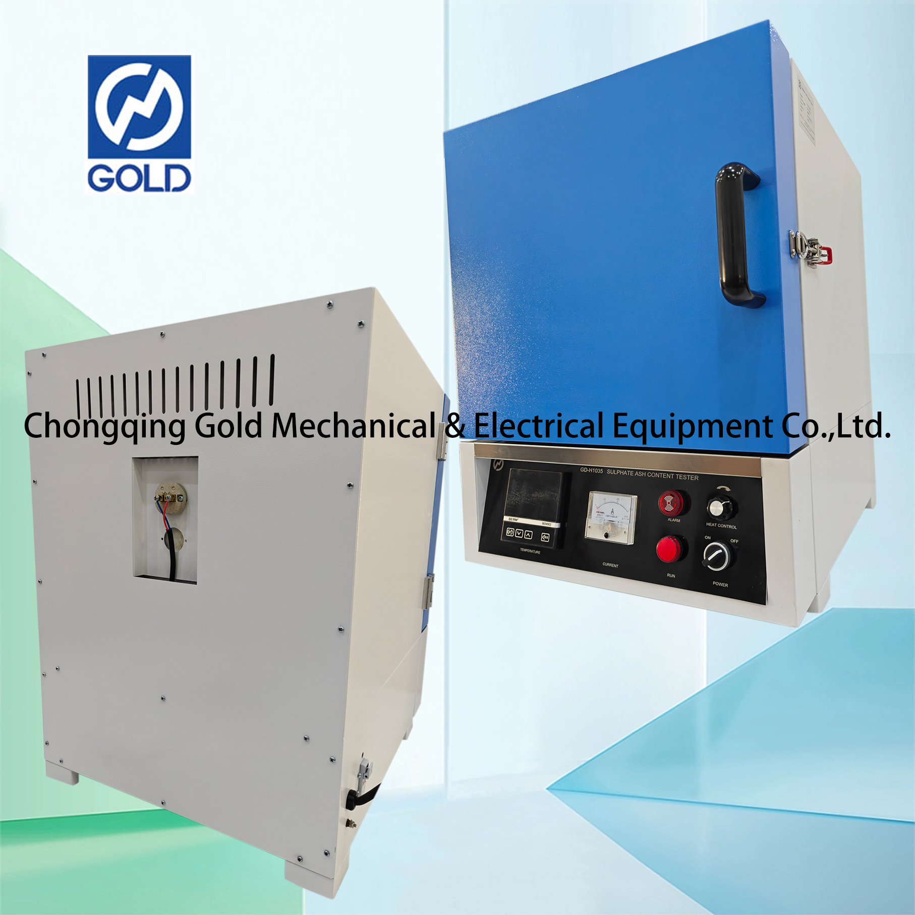 Probador de contenido de cenizas de sulfato ISO 3987