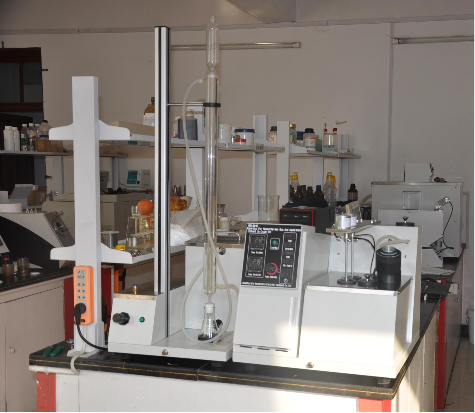 Probador de contenido de asfaltenos