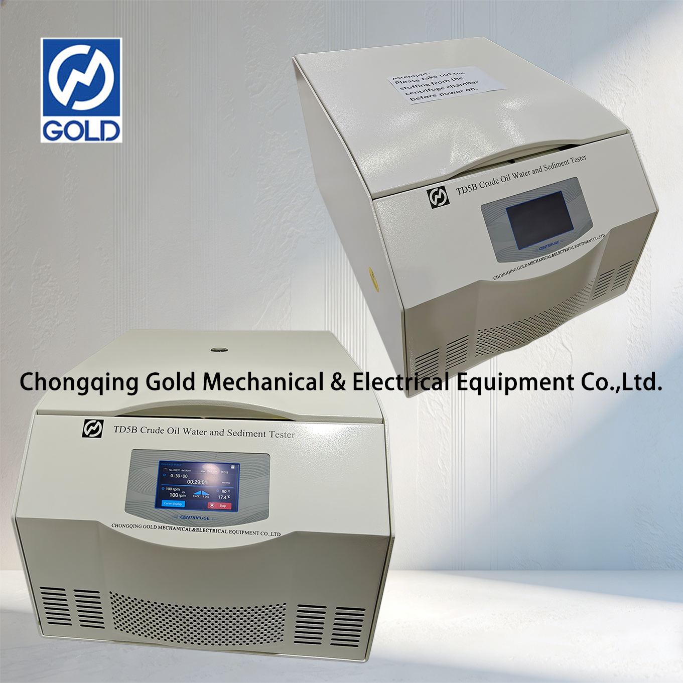 Centrífuga para determinación de humedad de petróleo crudo ASTM D4007