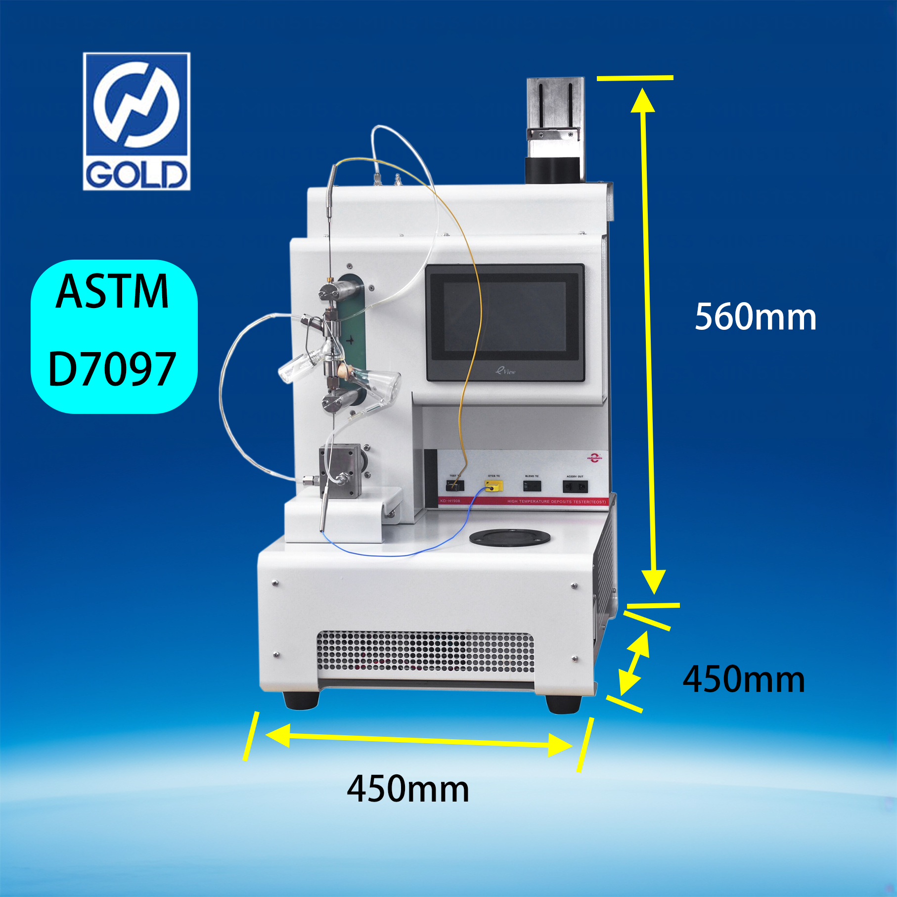 Tester de simulación de aceite de motor termooxidante TEOST MHT