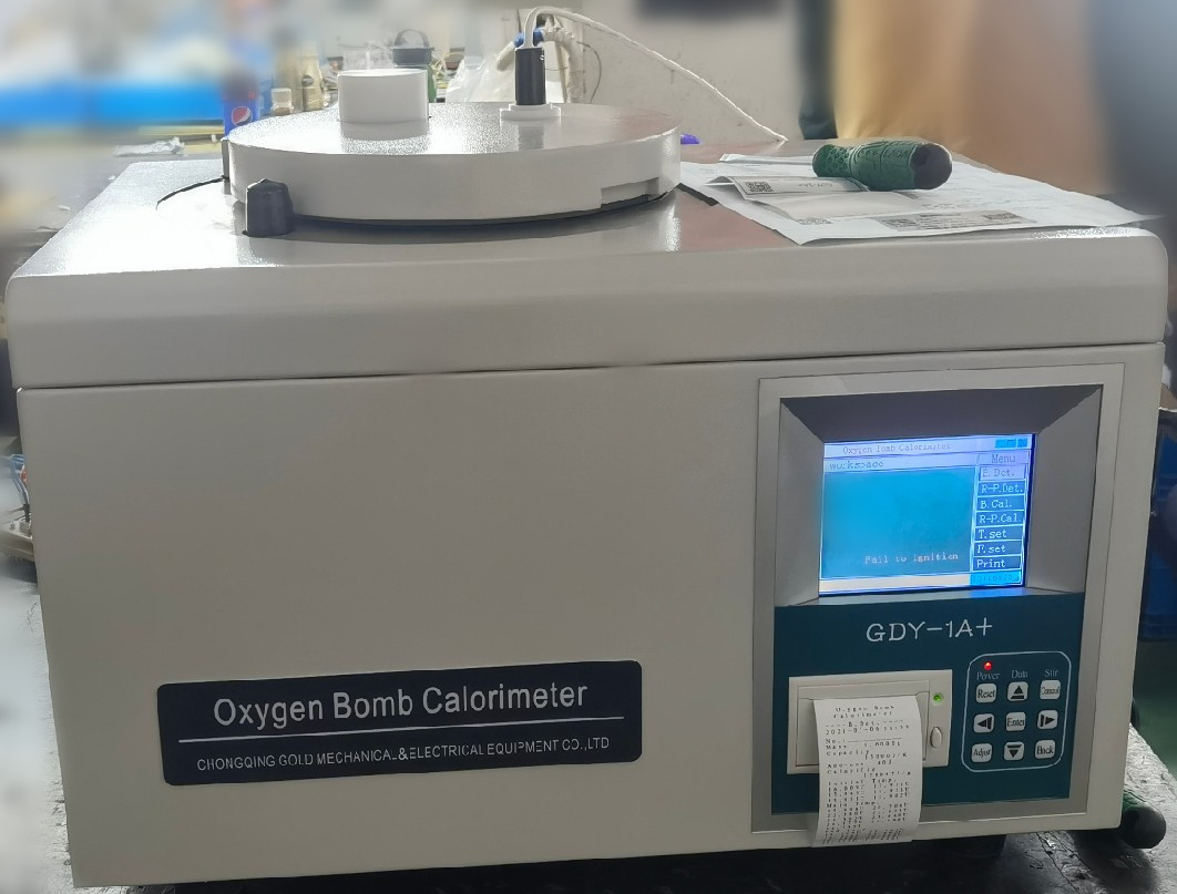 Calor&iacute;metro de la bomba de ox&iacute;geno