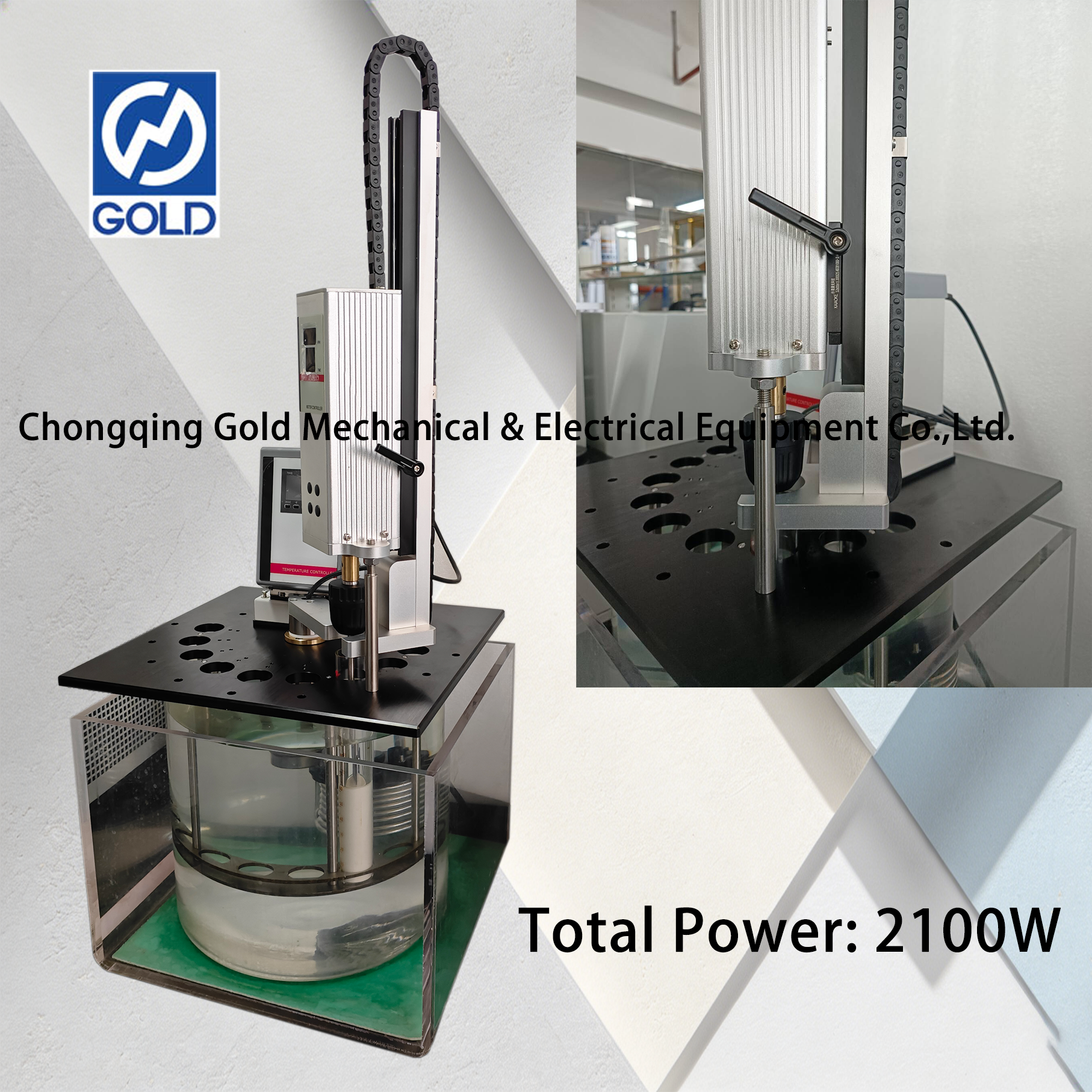 Probador de separación de agua de fluidos sintéticos y petróleo ASTM D1401