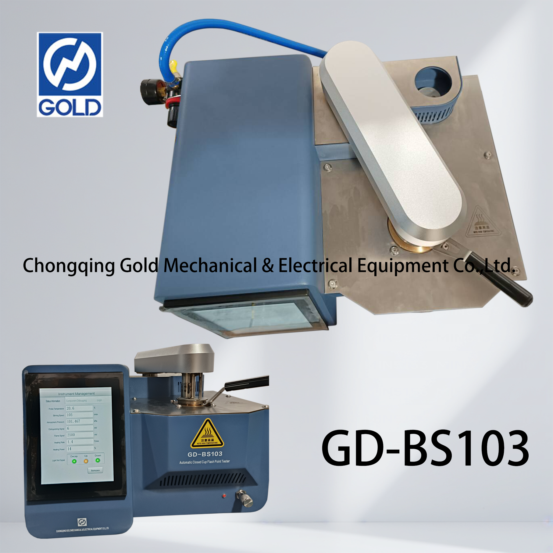 Probador de punto de inflamaci&oacute;n de copa cerrada-2