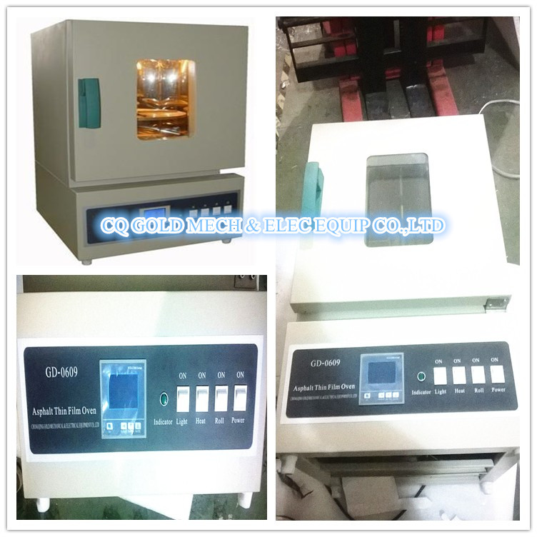 Aparato de prueba de horno de pel&iacute;cula delgada de bet&uacute;n