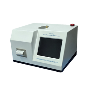 Analizador rápido de azufre en aceite con pantalla táctil según ASTM D4294 / ISO 8754