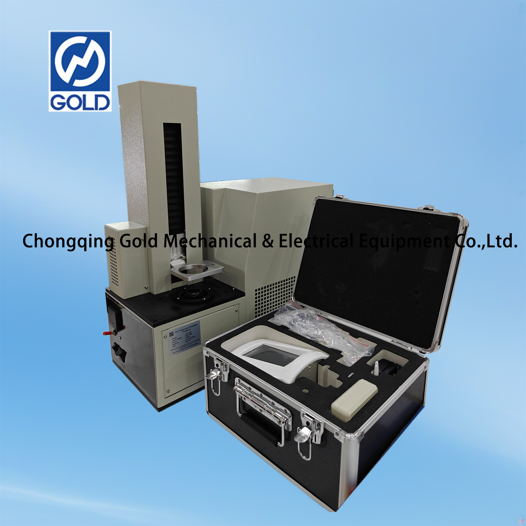 Viscosímetro Brookfield ASTM D2983 de baja temperatura de aceite lubricante