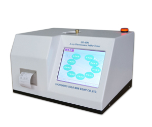 Analizador de azufre de fluorescencia de rayos X automático, rápido y preciso para aceites combustibles