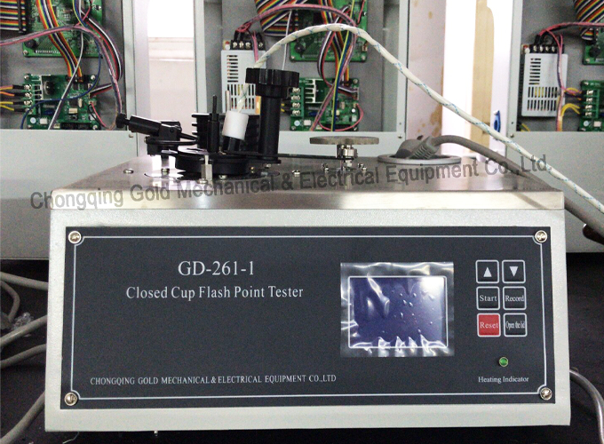 GD-261-1 SEMI AUTO LCD PRENDIDO Martens Martens Caza Flash Point Test Equipment