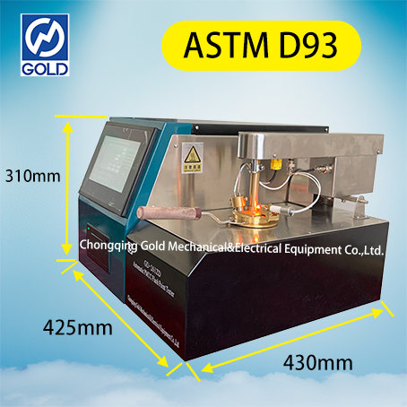 ASTM D93 Tester de punto de flash PMCC atomático