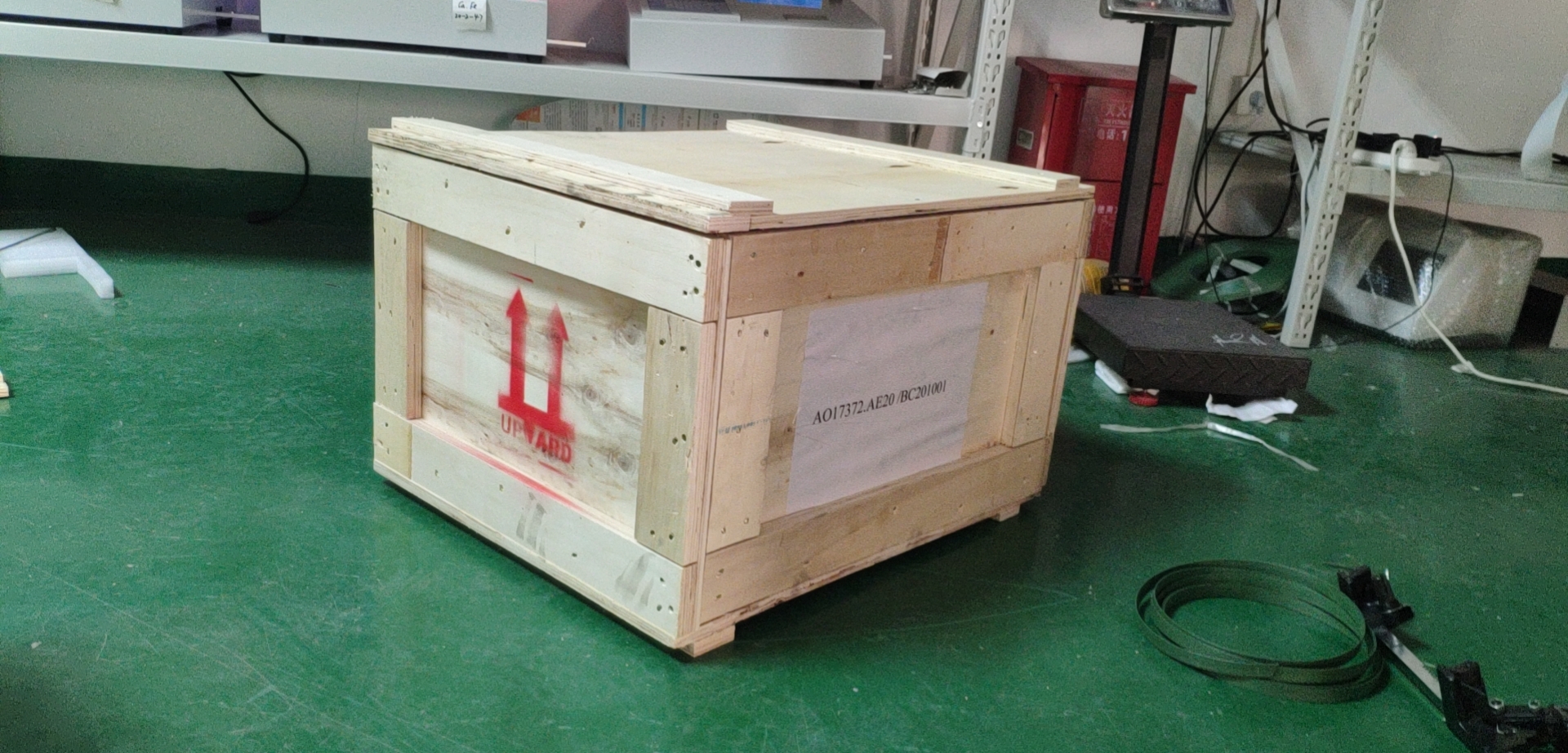 embalaje de analizador de azufre