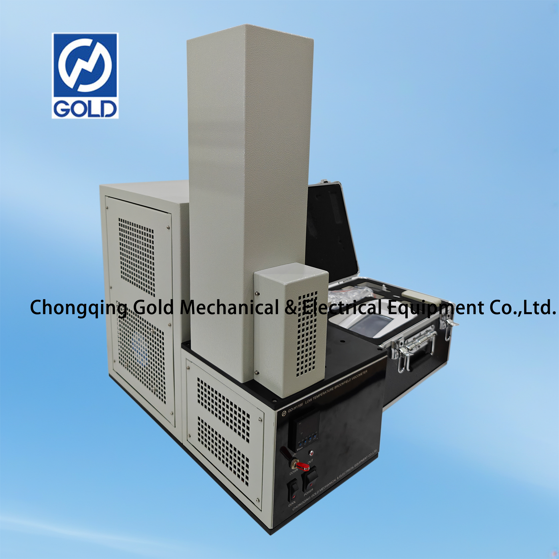 Viscosímetro Brookfield ASTM D2983 de baja temperatura de aceite lubricante
