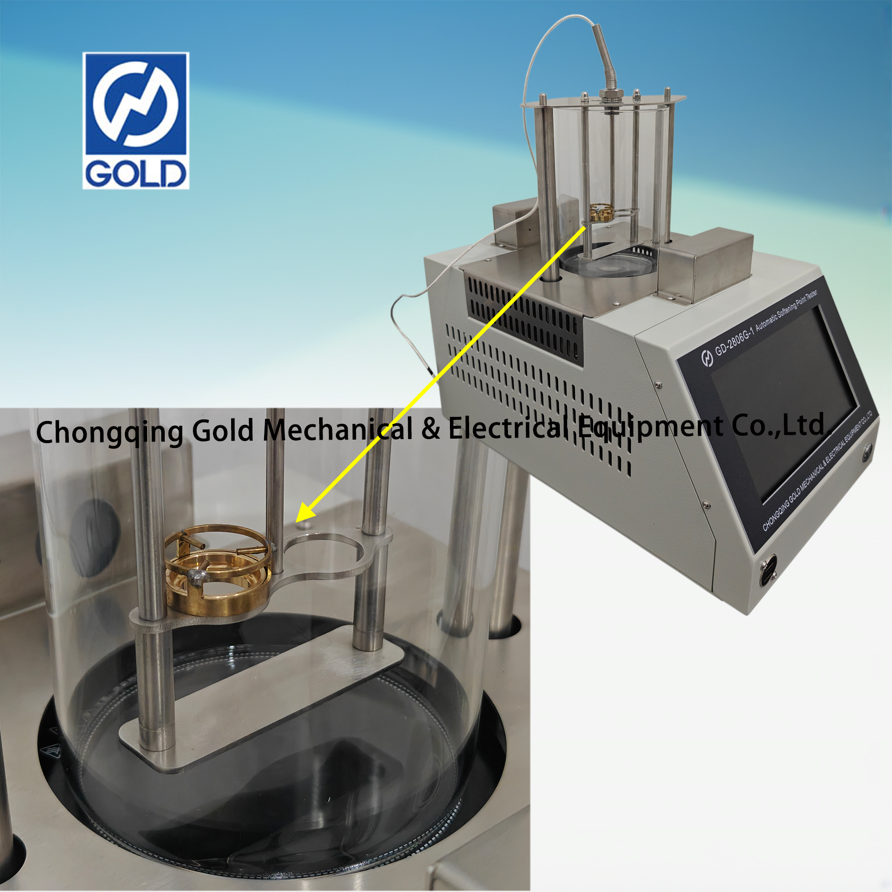 Probador de punto de reblandecimiento-3