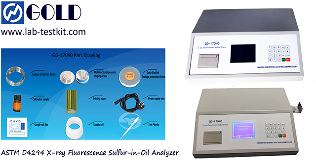 analizador de azufre