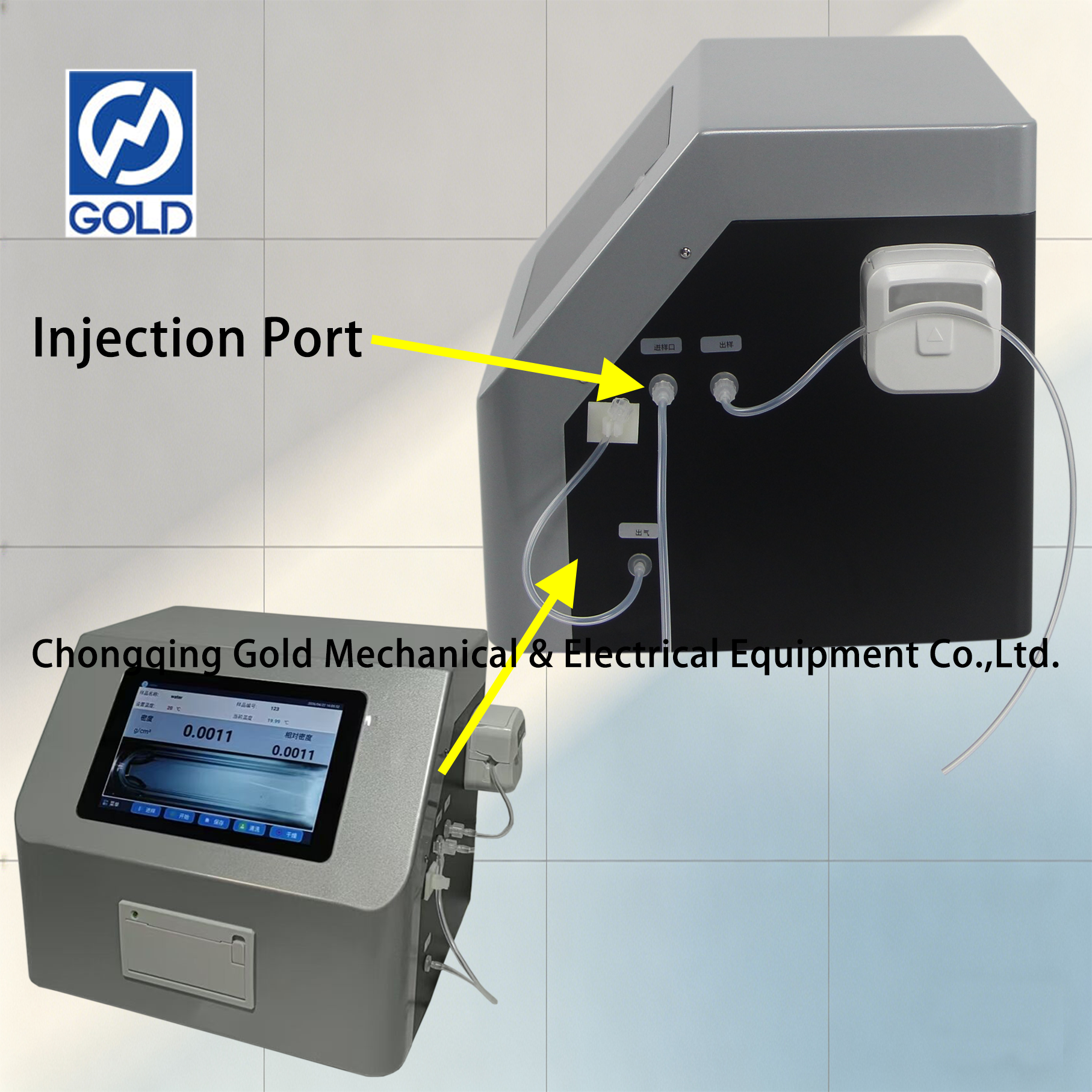 Medidor de densidad digital automático ASTM D4052 para líquidos