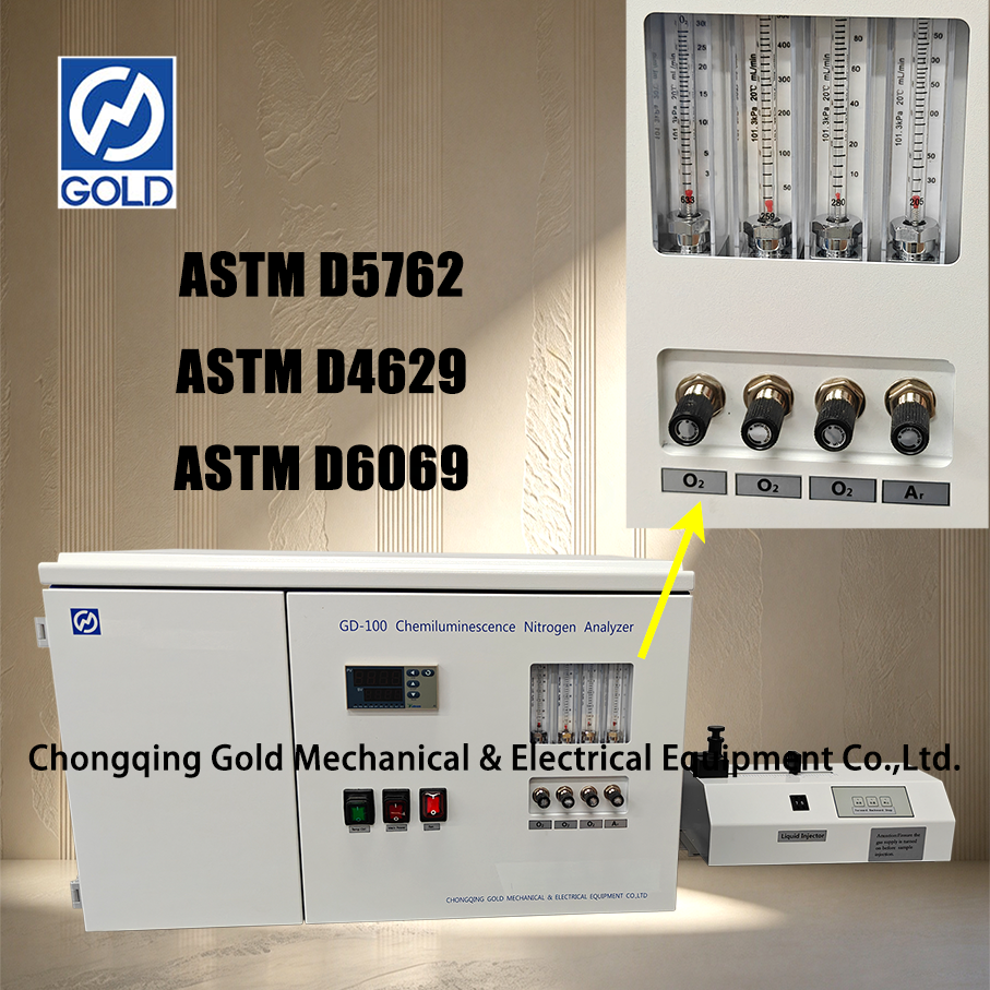 Analizador de nitrógeno por quimioluminiscencia ASTM D5762